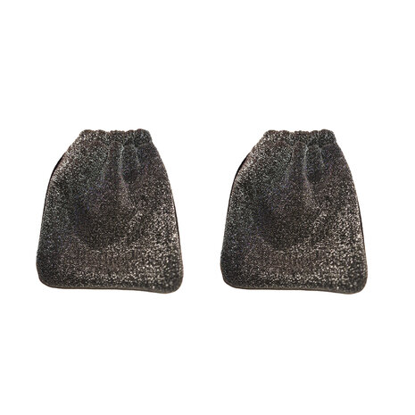beugelhoezen Silver glitter