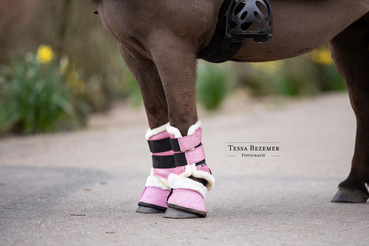 Bell Boots Sparkle Pink