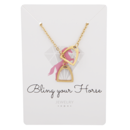 Necklace Stirrups Gold