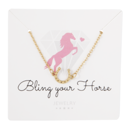 Bracelet Horse Shoe Gold
