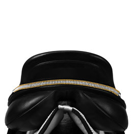 Saddle Jewel Gold & Crystal