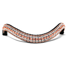 Browband Rose Gold & Rainbow